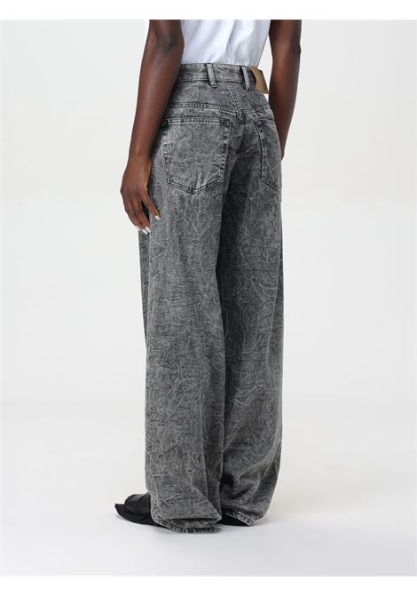jeans 5 pocket donna grigio in cotone MM6 MAISON MARGIELA | S52LA0236 M30011860